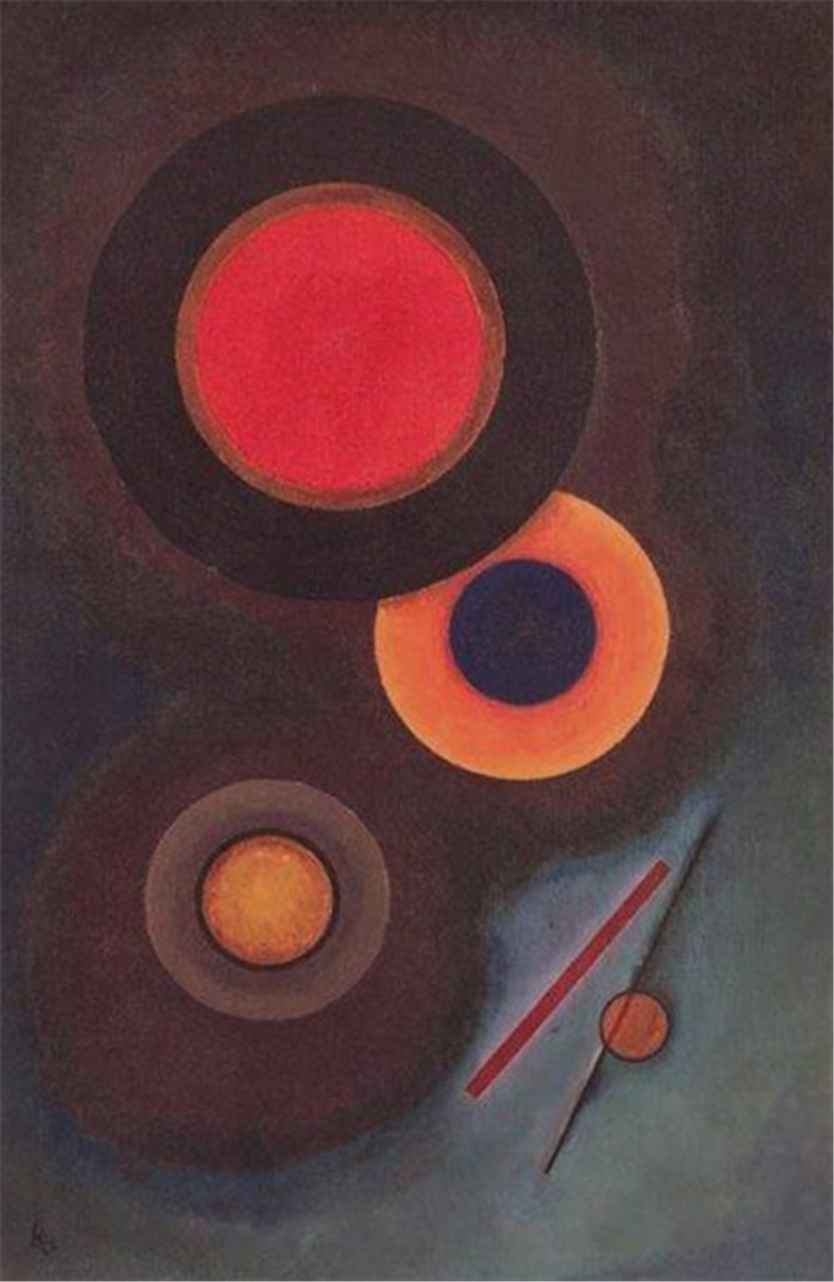 Omposition With Circles And Lines 1926 Kandinsky Oil Painting